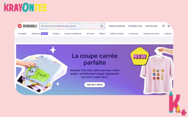 Tự thiết kế áo thun qua redbubble