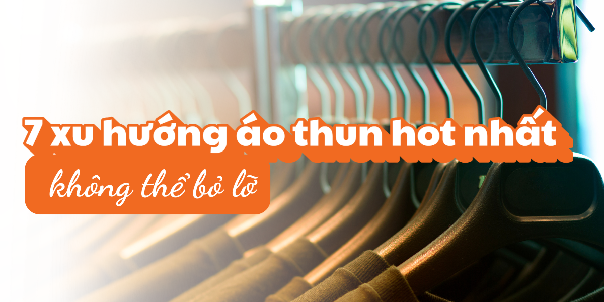 7 xu hướng áo thun hot nhất không thể bỏ lỡ