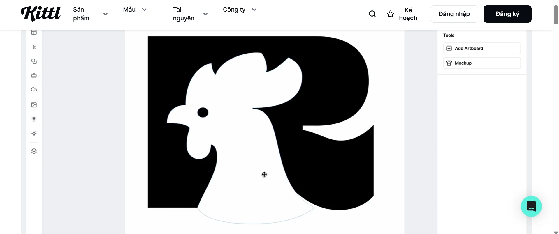 Kittl – Website thiết kế áo thun có nhiều template