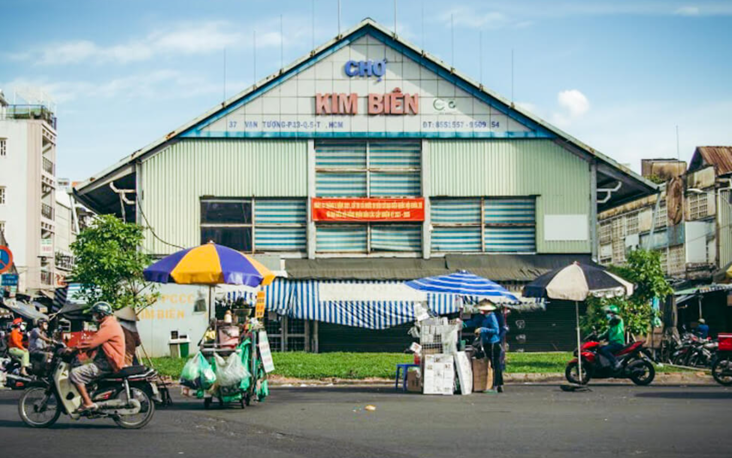 Khu Chợ Vải Sỉ Lẻ Kim Biên