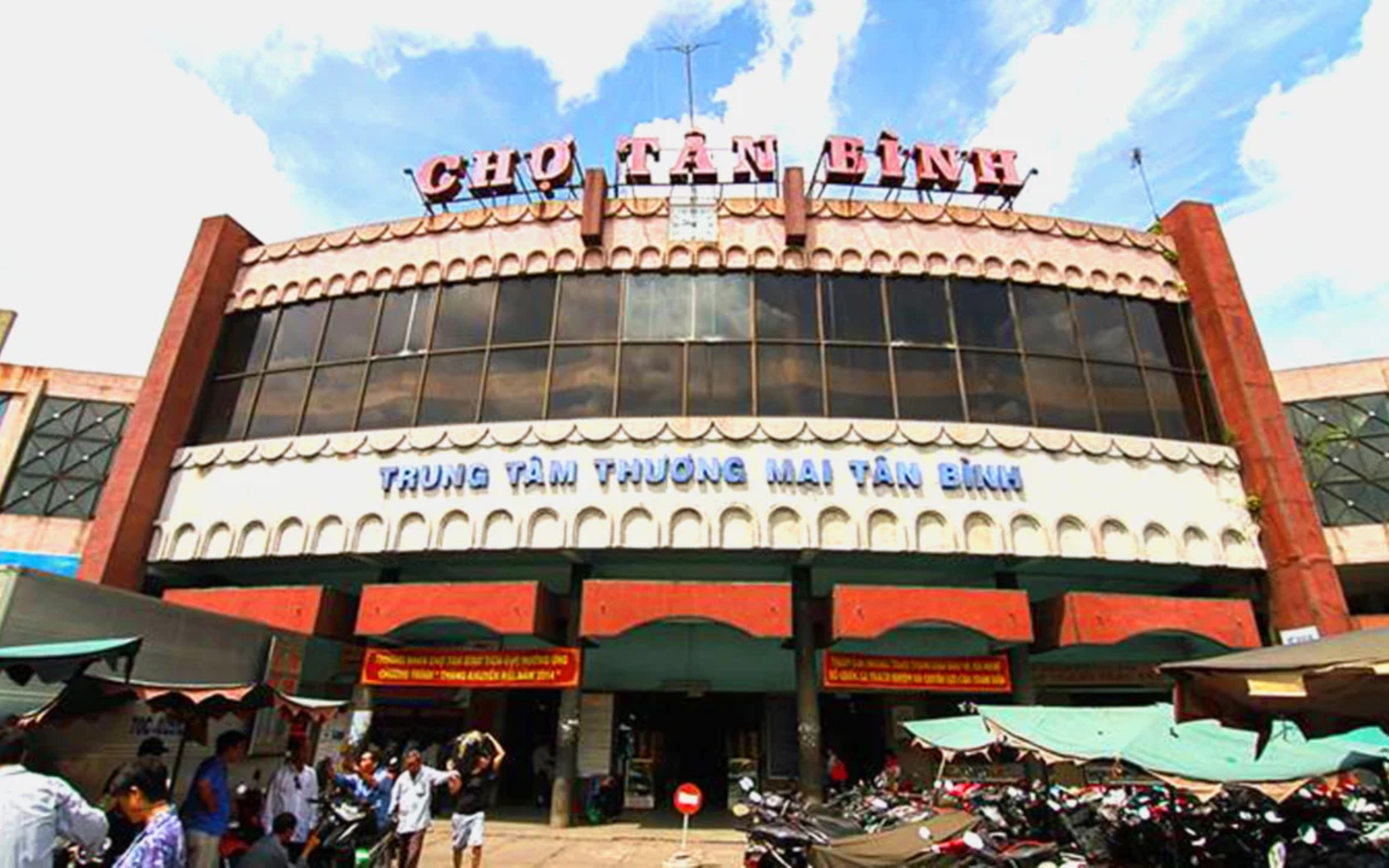 Khu Chợ Vải Sỉ Lẻ Tân Bình