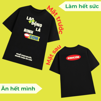 áo thun nghề nghiệp lao động là rinh cơm 