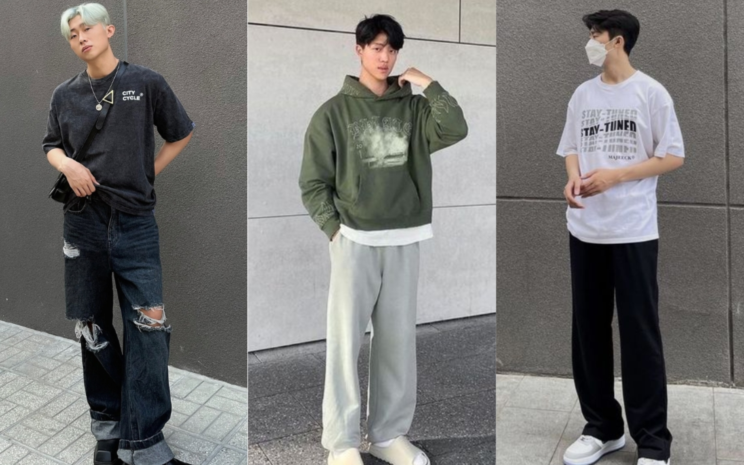 nâng tầm outfit với áo thun form thường